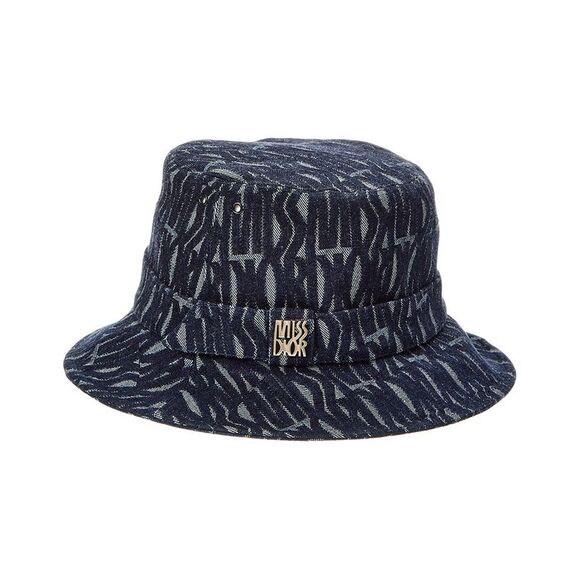 Dior Miss Dior Denim Bucket Hat Blue
